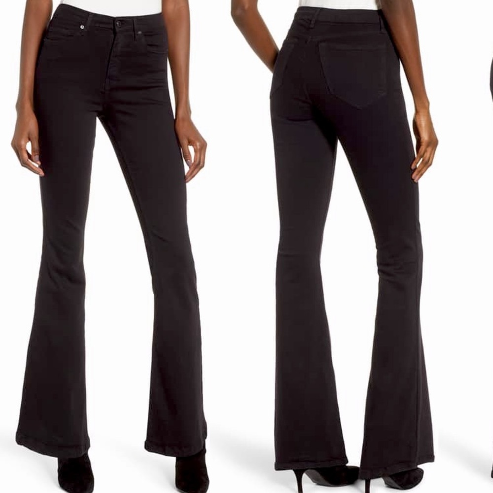 Topshop Jamie Flare Jeans